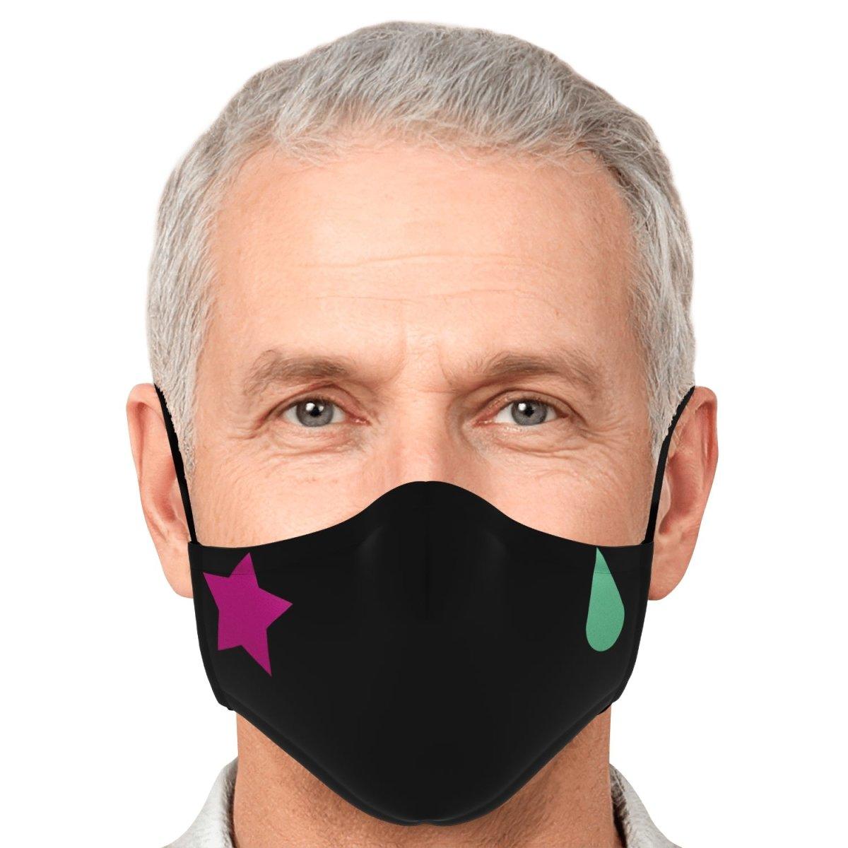 Hunter x Hunter Hisoka face tattoo anime face mask (requested) - kawaiiwaru