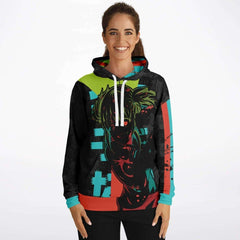 Kandi Cute Yandere Anime Girl Unisex AOP Hoodie - kawaiiwaru