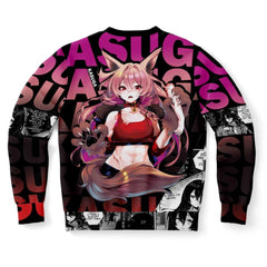 Kasuga werewolf anime girl AOP Sweatshirt - kawaiiwaru