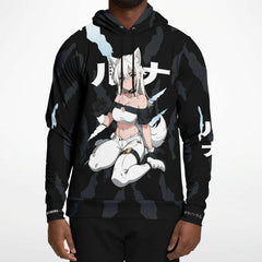 Luna - Wolf girl neko Anime Girl AOP Hoodie - kawaiiwaru