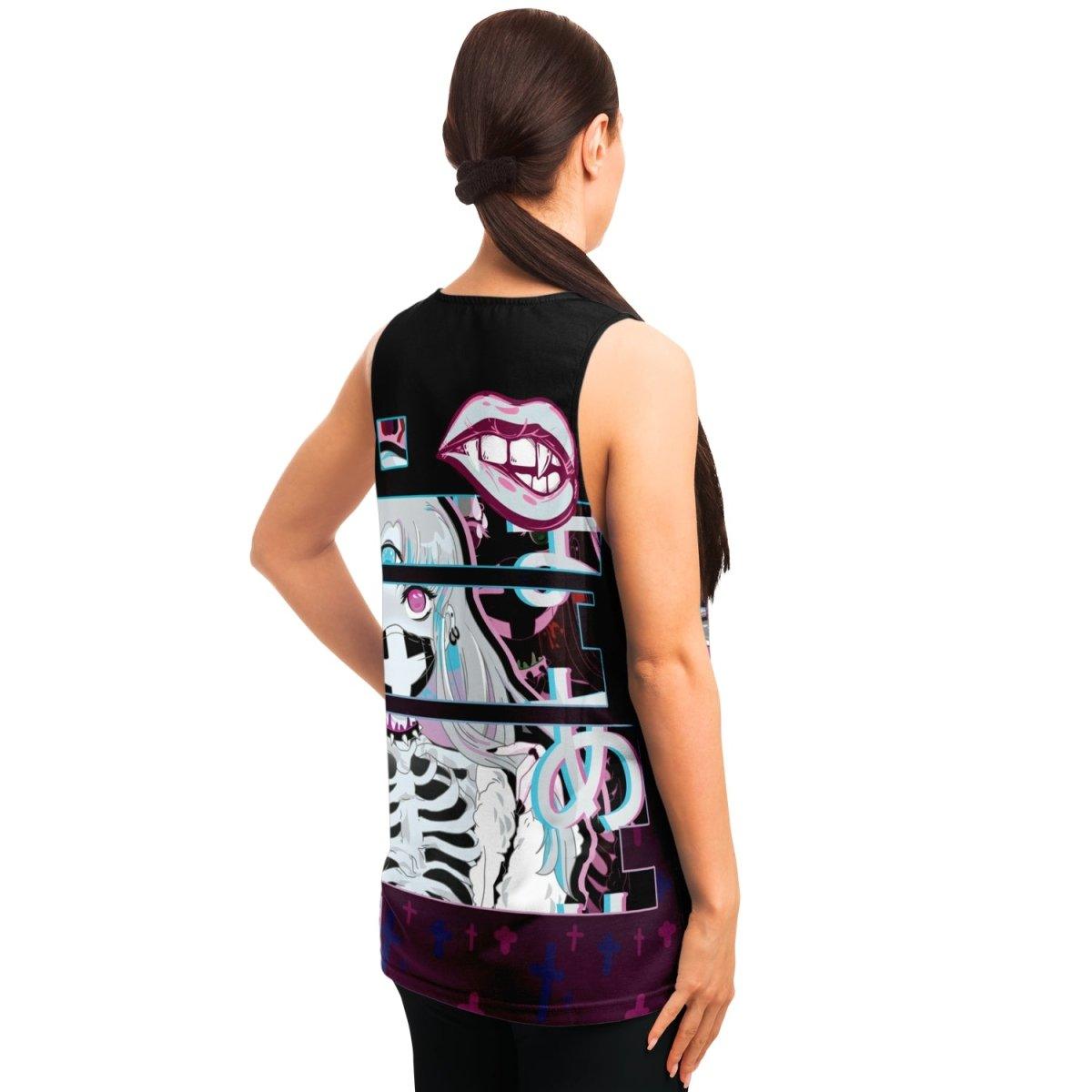 Maaya Creepy Cute anime Girl AOP Tank Top - kawaiiwaru