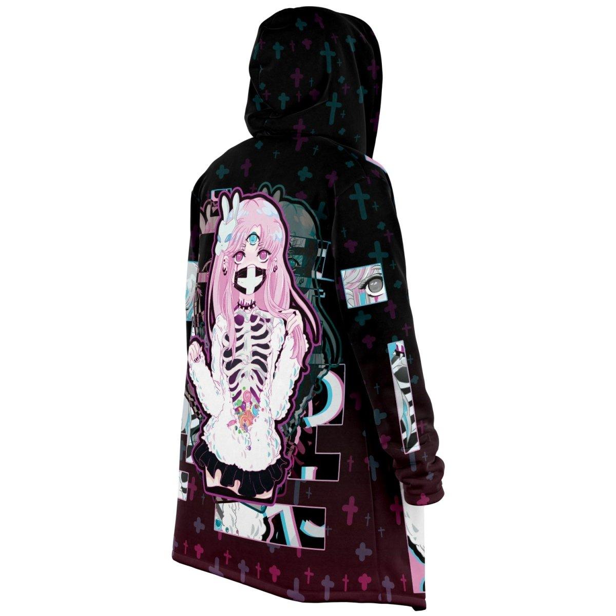 Maaya Creepy Cute Anime Girl Cloak - kawaiiwaru
