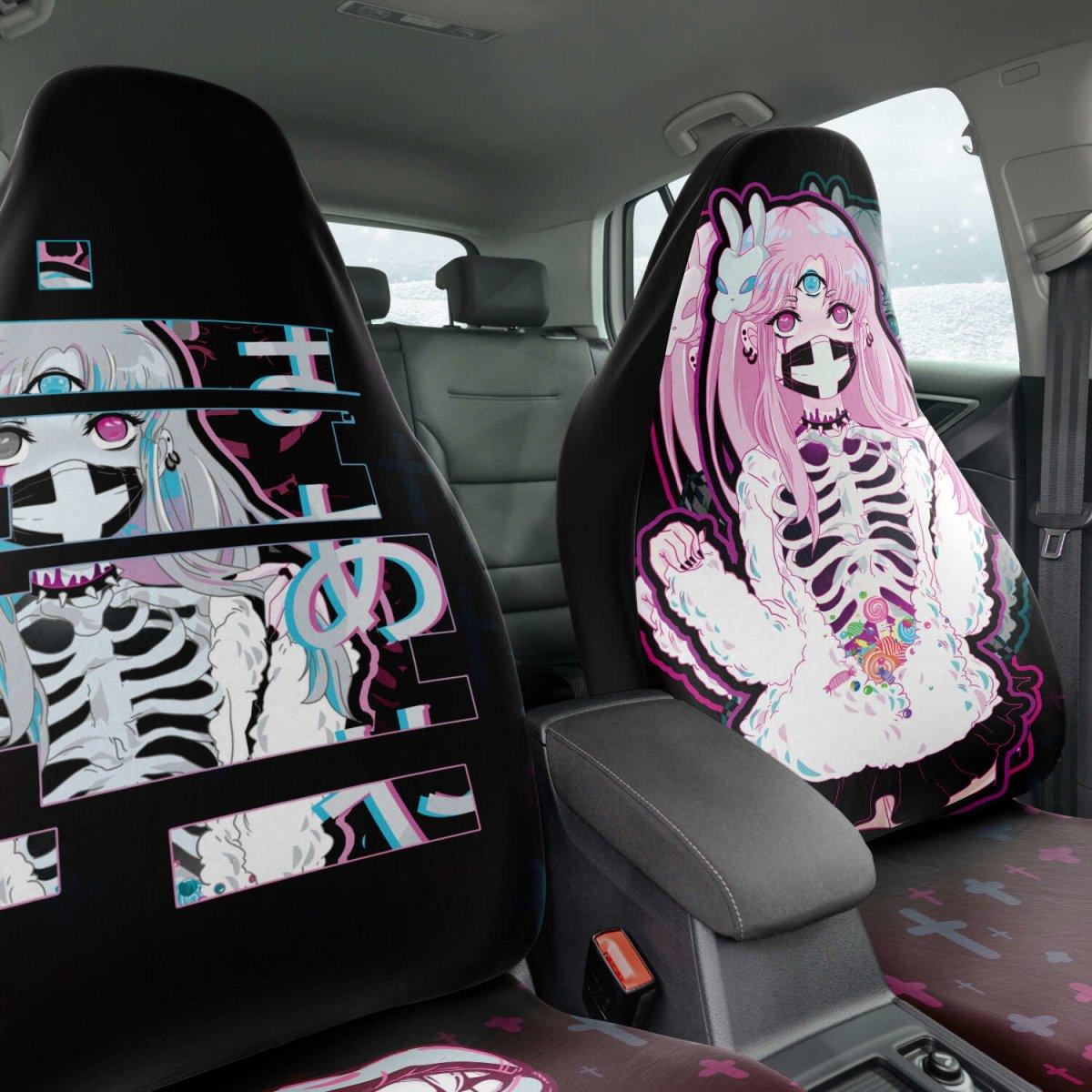 Maaya XP Creepy Cute Anime Car Seat Cover - kawaiiwaru