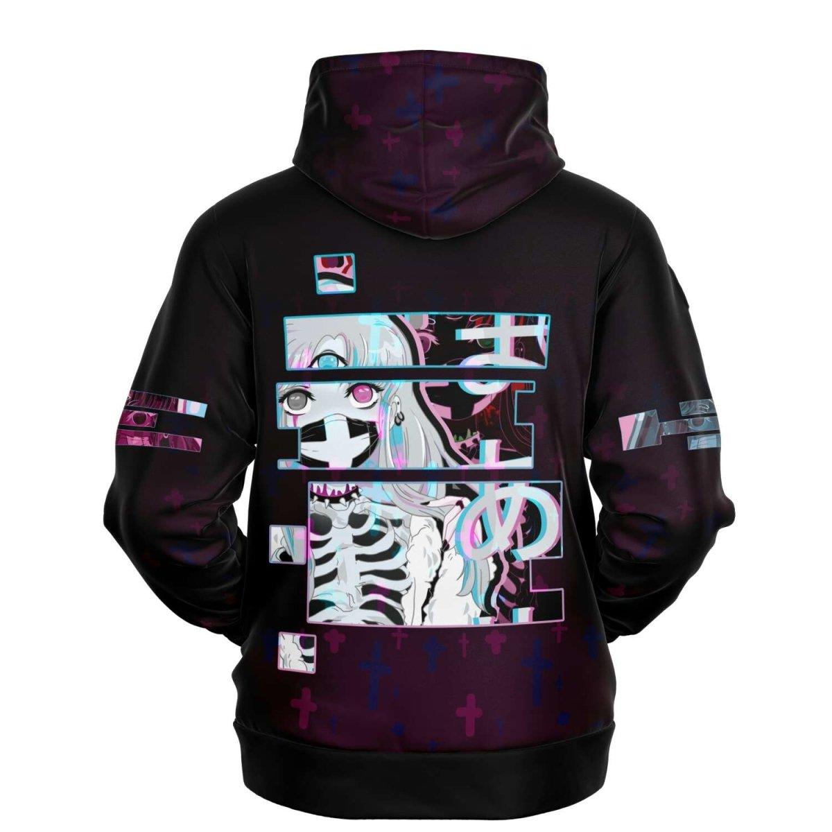 Maaya XP Creepy Cute anime Unisex AOP Hoodie - kawaiiwaru