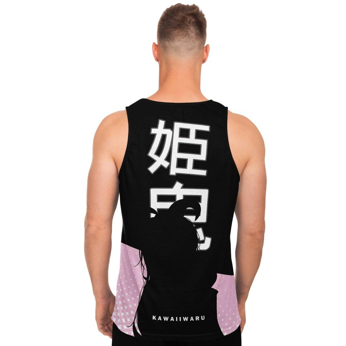 Oni-hime Hentai Demon Kawaii Anime Girl AOP Tank Top - kawaiiwaru