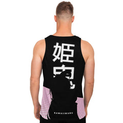 Oni-hime Hentai Demon Kawaii Anime Girl AOP Tank Top - kawaiiwaru