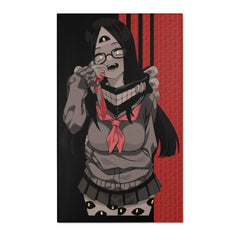 Sehen cosplaying as Himiko Toga - Dark Edition - Crazy Waifu Anime Girl Area Rug - kawaiiwaru