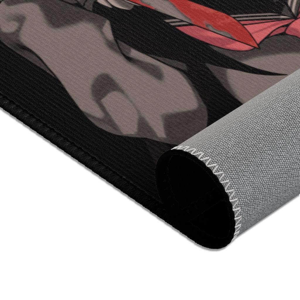 Sehen cosplaying as Himiko Toga - Dark Edition - Crazy Waifu Anime Girl Area Rug - kawaiiwaru