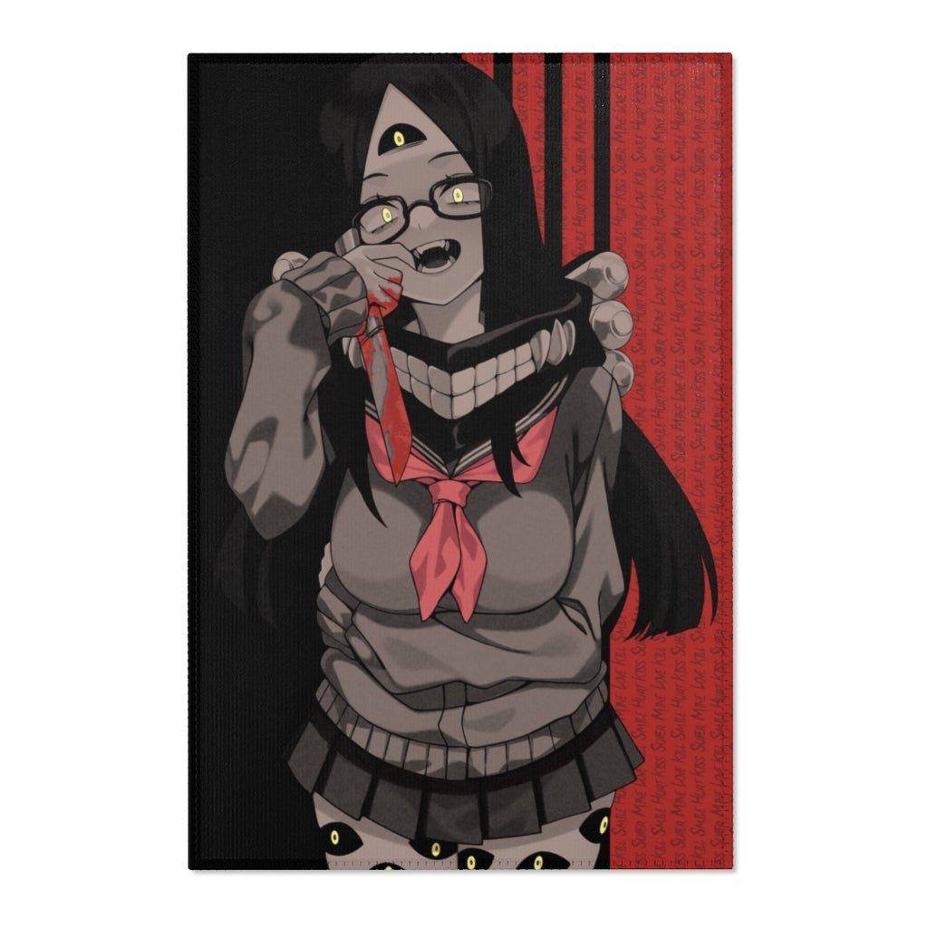Sehen cosplaying as Himiko Toga - Dark Edition - Crazy Waifu Anime Girl Area Rug - kawaiiwaru