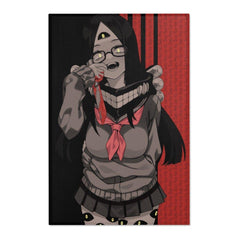 Sehen cosplaying as Himiko Toga - Dark Edition - Crazy Waifu Anime Girl Area Rug - kawaiiwaru