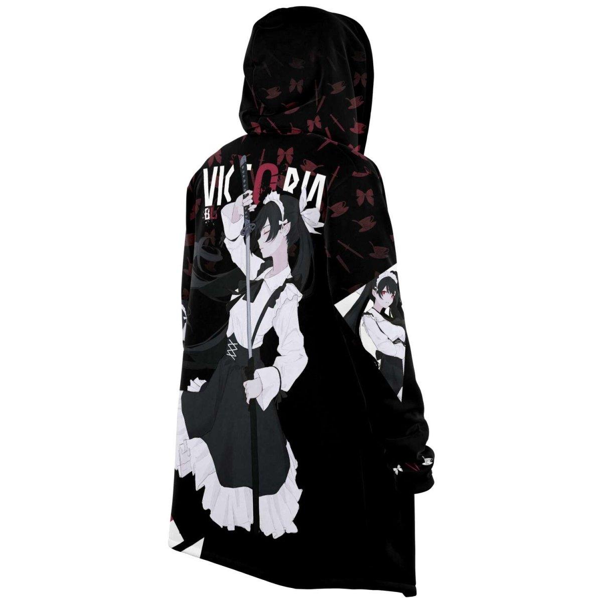 Victoria Blanche Deadly anime girl maid Cloak - kawaiiwaru