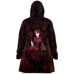 Zephyr Anti Social Black Magic Anime Boy Cloak - kawaiiwaru
