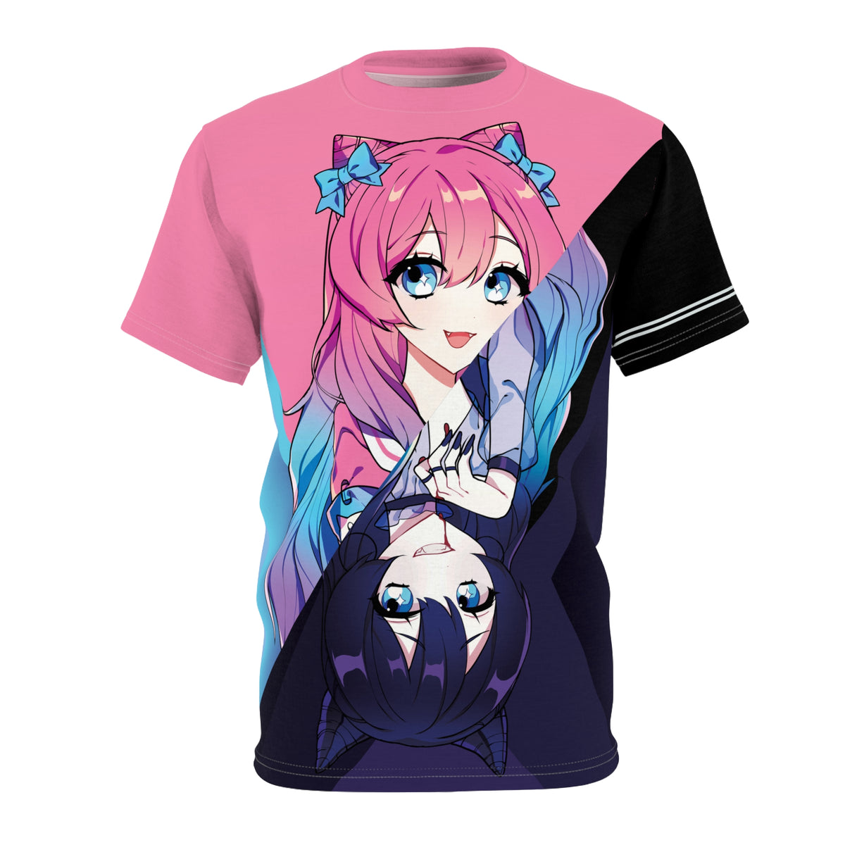 Helena and Helana - Twin Vampires Together - All Over T-Shirt