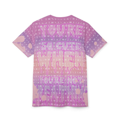 You're so cute when you're not breathing - All Over T-Shirt