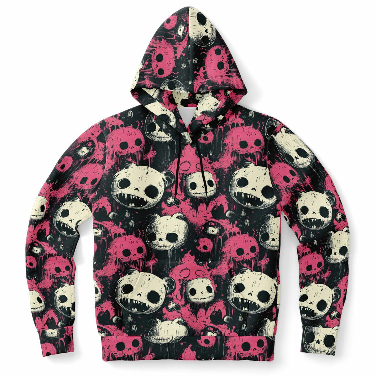 NecroKawaii Pink Nightmare - All Over Hoodie