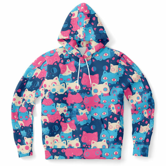Pastel Cats - All Over Hoodie