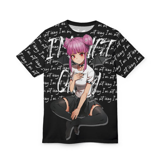 Budo - I'm Not Okay Script - All Over T-Shirt