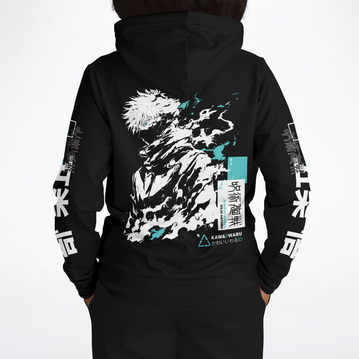 Gojo satoru jujutsu kaisen anime - All Over Hoodie