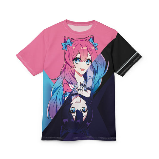Helena and Helana - Twin Vampires Together - All Over T-Shirt