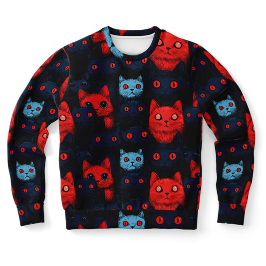 Cats of Doom - All Over Sweatshirt