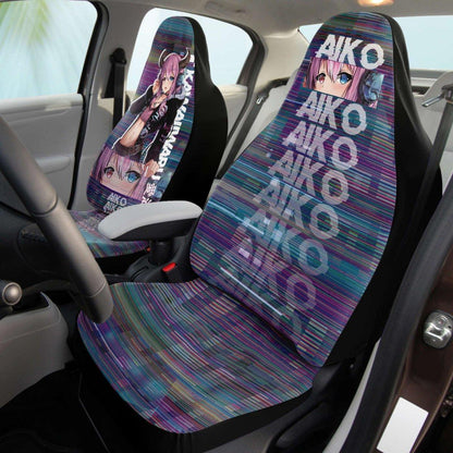 Aiko Anime Car Seat Cover (x2) - kawaiiwaru