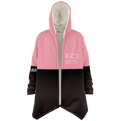 Budo cosplaying As Nezuko Cute Anime Girl Cloak - kawaiiwaru
