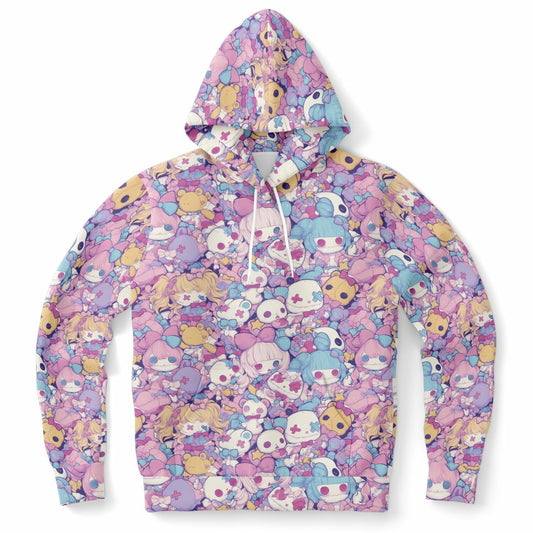 Pastel Creepy Dolls - All Over Hoodie