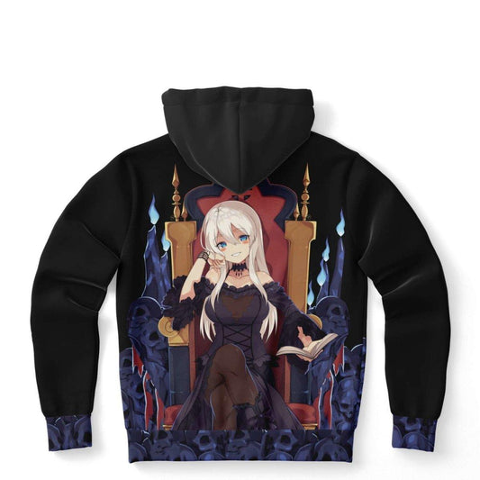 Hikari Sexy Waifu Anime Girl Unisex AOP Hoodie - kawaiiwaru
