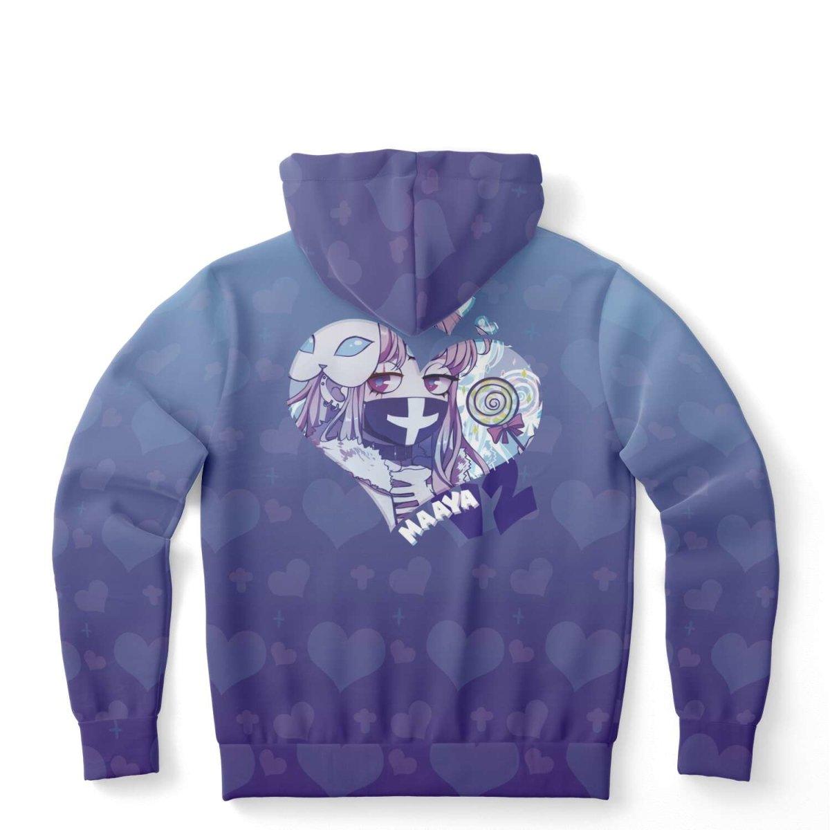 Maaya V2 Unisex AOP Hoodie - kawaiiwaru
