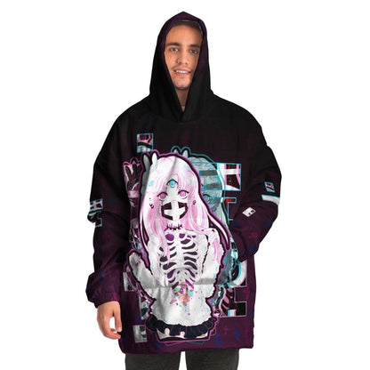 Maaya XP Creepy Cute anime Snug Hoodie - kawaiiwaru