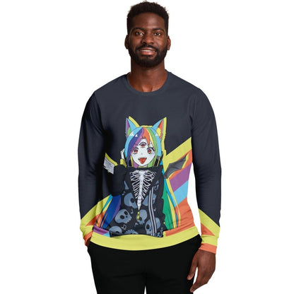 Niji Unisex Aop Sweatshirt - kawaiiwaru