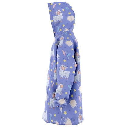 Sleeping Sheep Snug Hoodie - kawaiiwaru